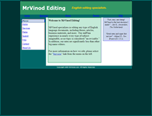 Tablet Screenshot of mrvinod.com